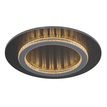Globo - LED таванно осветително тяло LED/24W/230V 3000/4000/6500K Ø 35 см антрацит