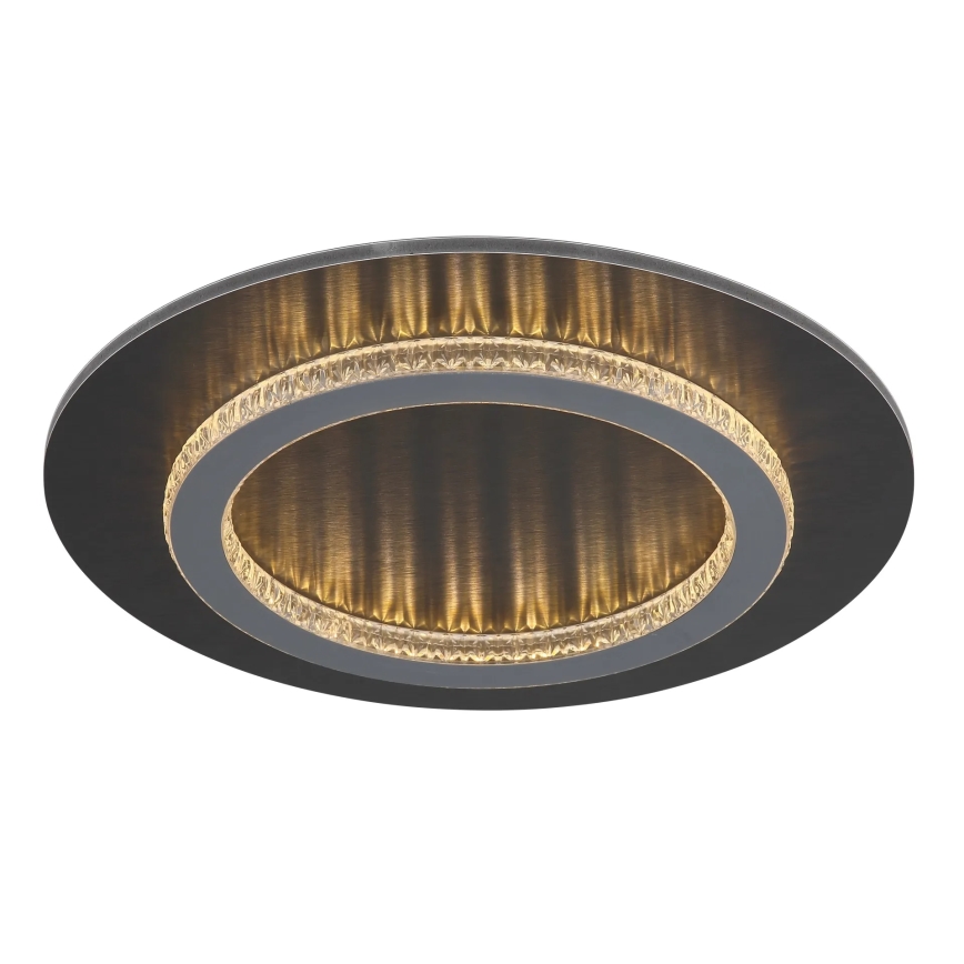 Globo - LED таванно осветително тяло LED/24W/230V 3000/4000/6500K Ø 35 см антрацит