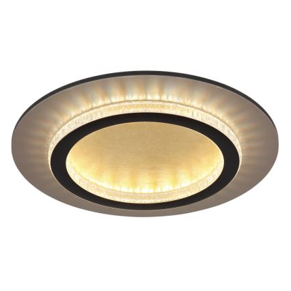 Globo - LED плафон LED/24W/230V 3000/4000/6500K Ø 35 см черен