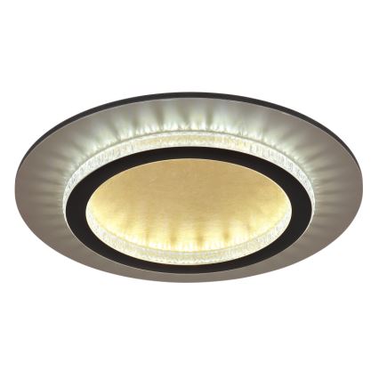 Globo - LED плафон LED/24W/230V 3000/4000/6500K Ø 35 см черен