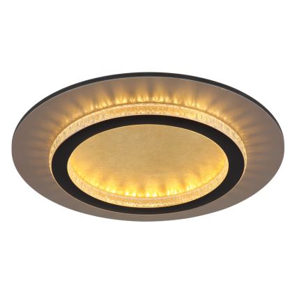 Globo - LED плафон LED/24W/230V 3000/4000/6500K Ø 35 см черен