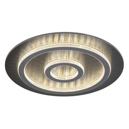 Globo - димируема LED таванна лампа LED/40W/230V 3000-6500K диам. 45 см антрацит + дистанционно управление