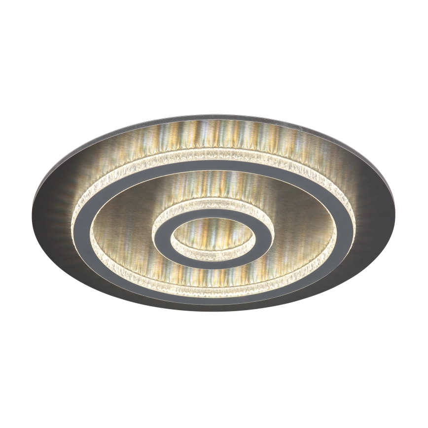 Globo - димируема LED таванна лампа LED/40W/230V 3000-6500K диам. 45 см антрацит + дистанционно управление