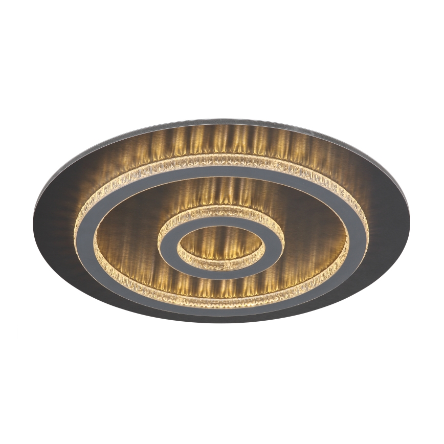 Globo - димируема LED таванна лампа LED/40W/230V 3000-6500K диам. 45 см антрацит + дистанционно управление