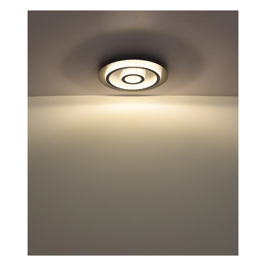 Globo - димируема LED таванна лампа LED/40W/230V 3000-6500K диам. 45 см антрацит + дистанционно управление