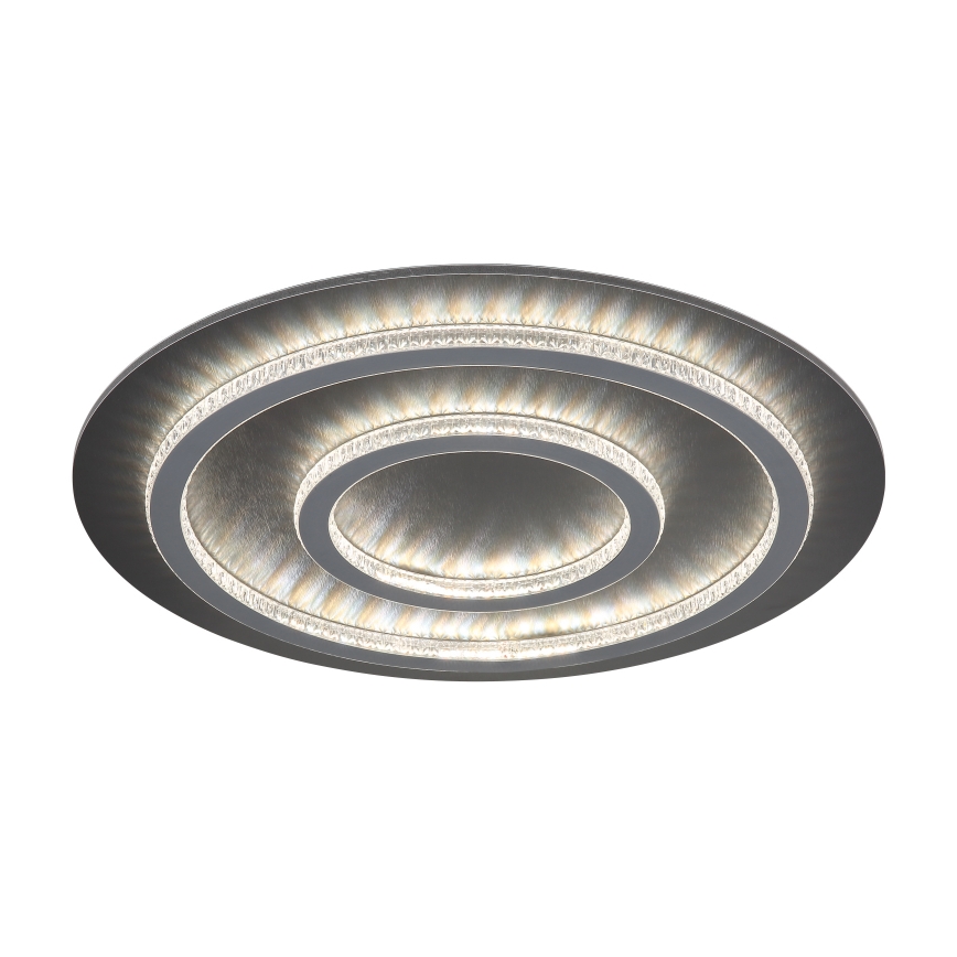 Globo - LED димируемо таванно осветително тяло LED/60W/230V 3000–6500K Ø 55 см, антрацит + дистанционно управление