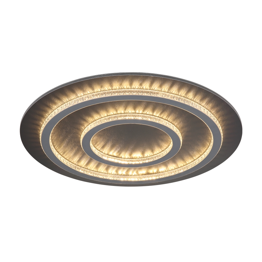 Globo - LED димируемо таванно осветително тяло LED/60W/230V 3000–6500K Ø 55 см, антрацит + дистанционно управление
