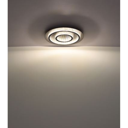 Globo - LED димируемо таванно осветително тяло LED/60W/230V 3000–6500K Ø 55 см, антрацит + дистанционно управление