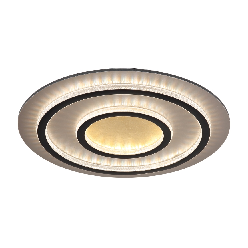 Globo - димируемо LED таванно осветително тяло LED/60W/230V 3000-6500K диаметър 55 см черно + дистанционно управление