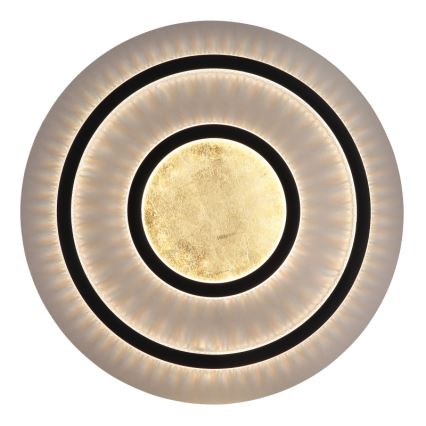 Globo - димируемо LED таванно осветително тяло LED/60W/230V 3000-6500K диаметър 55 см черно + дистанционно управление