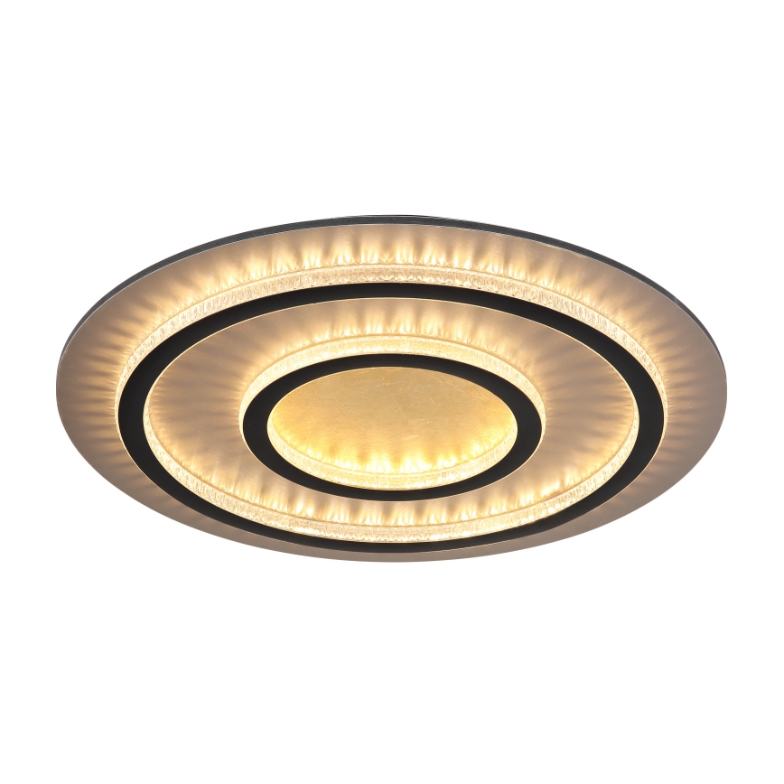 Globo - димируемо LED таванно осветително тяло LED/60W/230V 3000-6500K диаметър 55 см черно + дистанционно управление