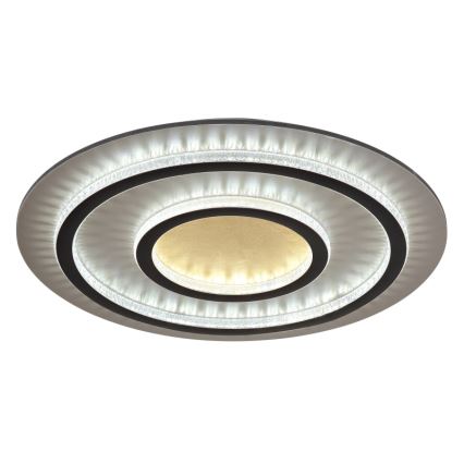Globo - димируемо LED таванно осветително тяло LED/60W/230V 3000-6500K диаметър 55 см черно + дистанционно управление