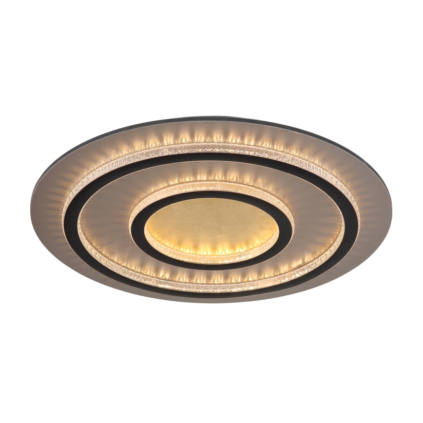 Globo - димируемо LED таванно осветително тяло LED/60W/230V 3000-6500K диаметър 55 см черно + дистанционно управление