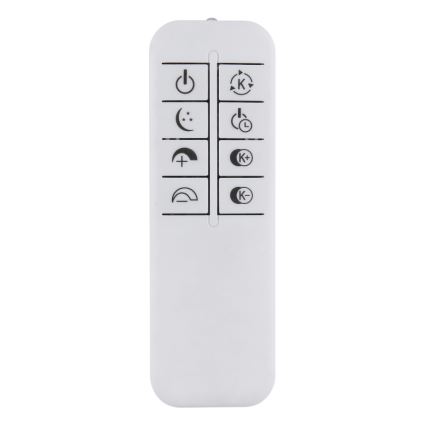 Globo - димируемо LED таванно осветително тяло LED/60W/230V 3000-6500K диаметър 55 см черно + дистанционно управление