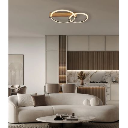 Globo - LED таванно осветително тяло LED/24W/230V 3000K 58x38 см бежово