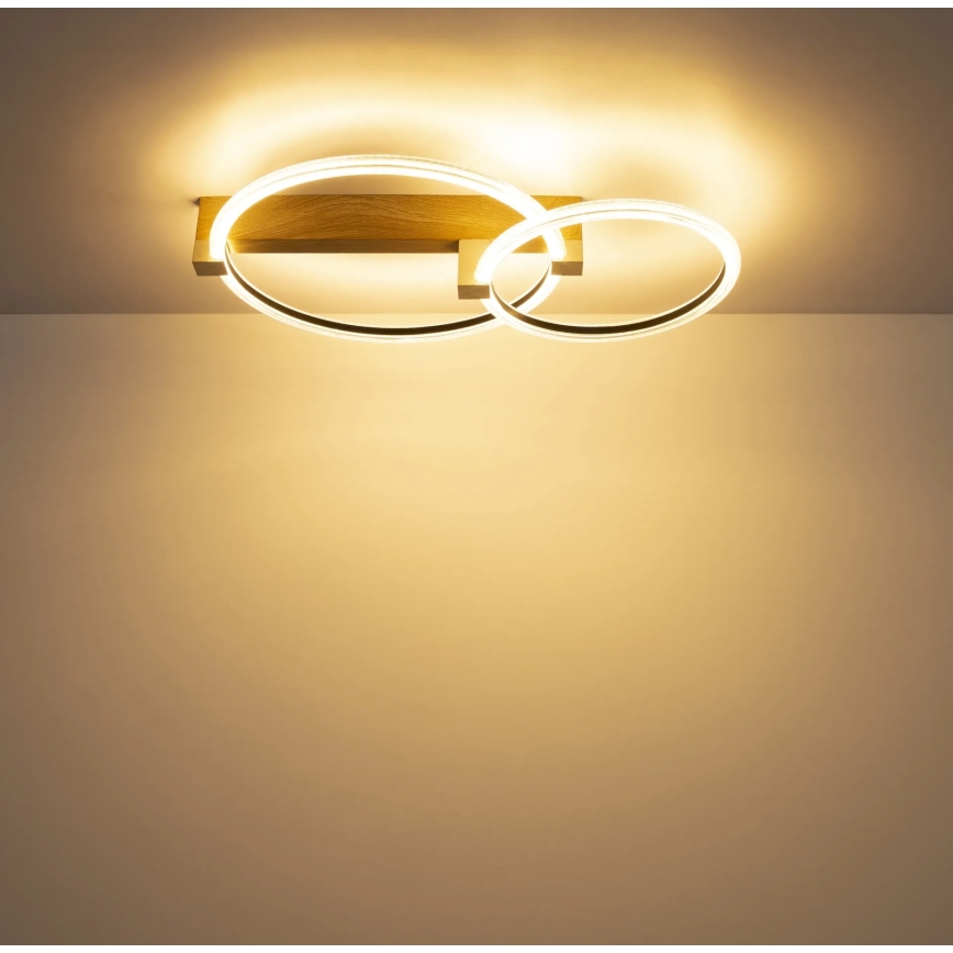 Globo - LED таванно осветително тяло LED/24W/230V 3000K 58x38 см бежово