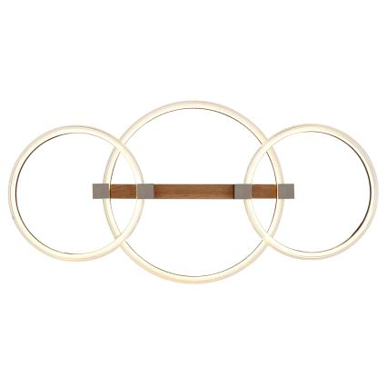 Globo - LED таванно осветително тяло LED/40W/230V 3000K 76,1x38 cm кафяво