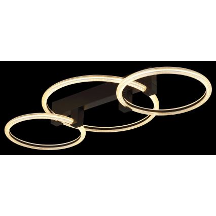 Globo - LED таванно осветително тяло LED/40W/230V 3000K 76,1x38 см черно