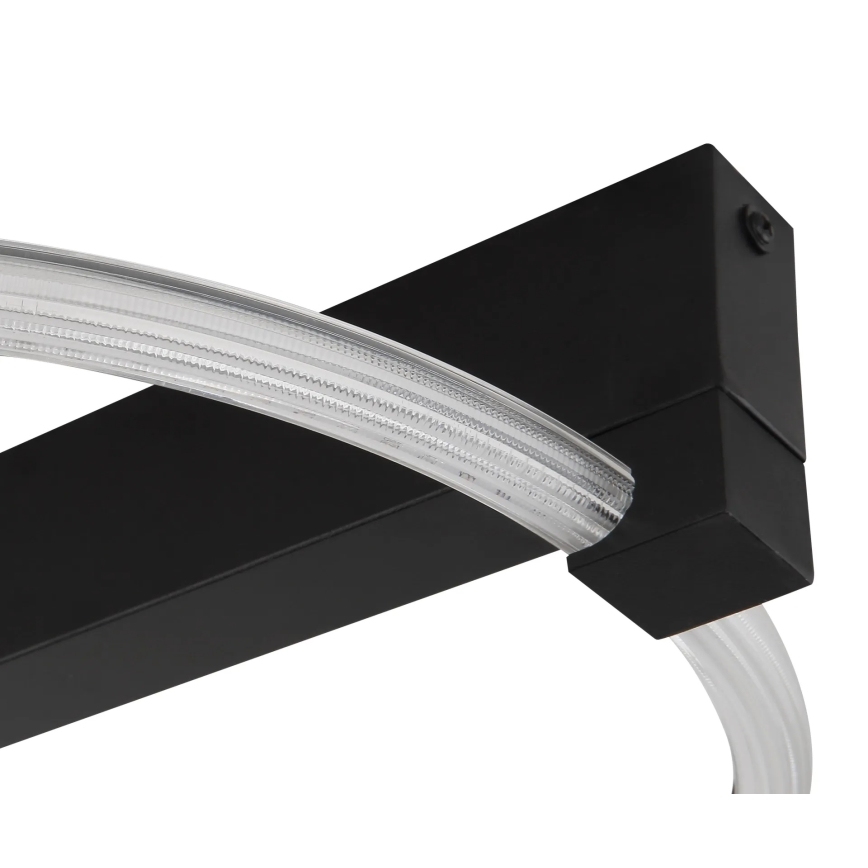 Globo - LED таванно осветително тяло LED/15W/230V 3000K 41,4x38 см черно