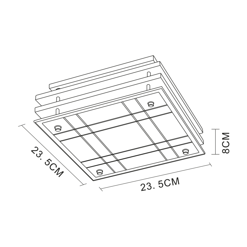 Globo - Лампа за таван 1xE27/60W/230V