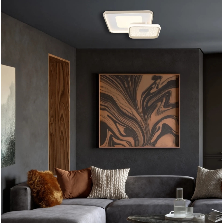 Globo - Димируемо таванно LED осветително тяло LED/48W/230V 2700-6000K 50x50 cm + дистанционно управление
