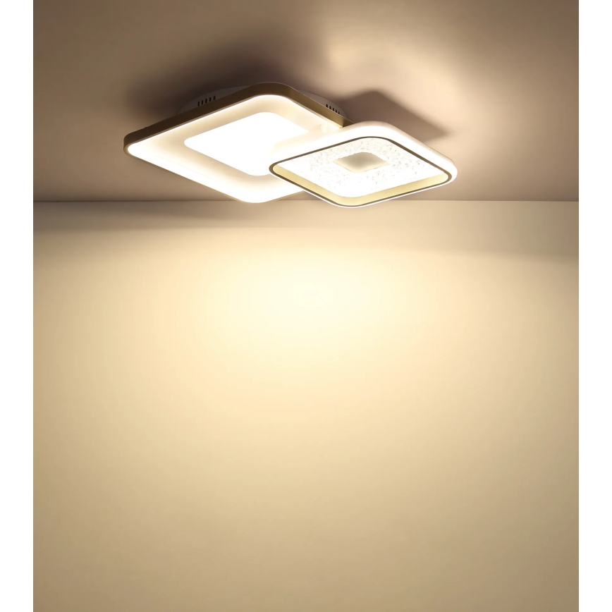 Globo - Димируемо таванно LED осветително тяло LED/48W/230V 2700-6000K 50x50 cm + дистанционно управление