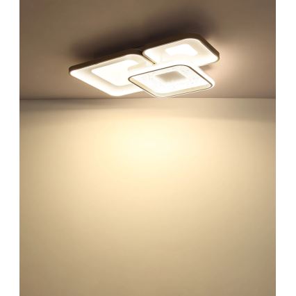 Globo - Димируемо LED таванно осветително тяло LED/55W/230V 2700-6000K 65x45,5 cm + дистанционно управление