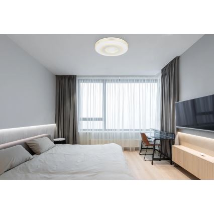 Globo - LED Димируемо таванно осветително тяло LED/48W/230V 2700-6000K диаметър 42 см + дистанционно управление