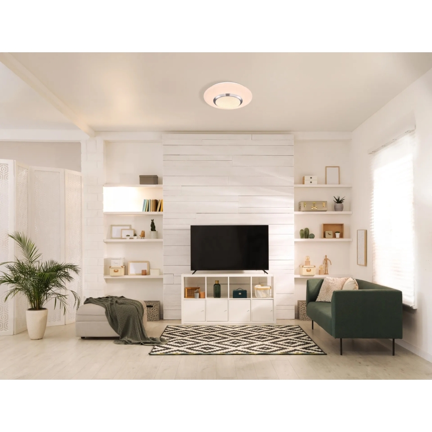 Globo - LED RGBW димируемо таванно осветително тяло LED/18W/230V 3000K, диаметър 34 см