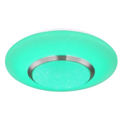 Globo - LED RGBW димируемо таванно осветително тяло LED/18W/230V 3000K, диаметър 34 см