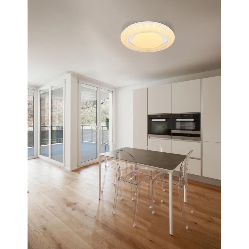 Globo - LED Димируем плафон LED/28W/230V 3000-6000K Tuya WiFi + дистанционно управление