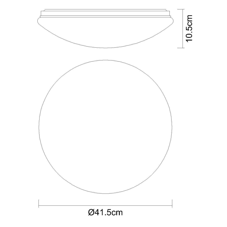 Globo - LED RGB Димируемо таванно осветително тяло LED/24W/230V + LED/8W 2700-6500K Ø 41 см + дистанционно управление