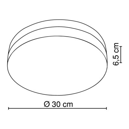 Globo - Лампа за таван 3xE27/40W/230V