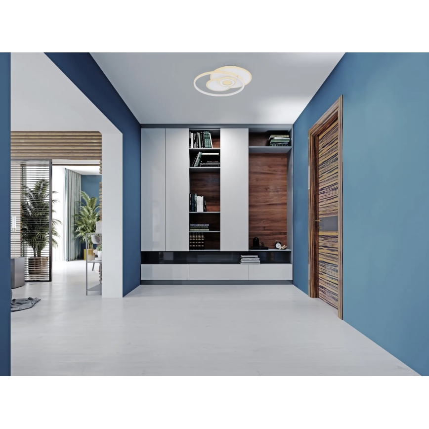 Globo - димируемо таванно осветително тяло LED/50W/230V 2700-6000K Wi-Fi Tuya 46x54,5 cm + дистанционно управление