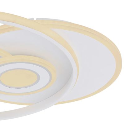 Globo - димируемо таванно осветително тяло LED/50W/230V 2700-6000K Wi-Fi Tuya 46x54,5 cm + дистанционно управление