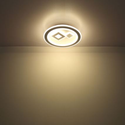 Globo - LED Димируем плафон LED/40W/230V 2700-6500K + д.у.
