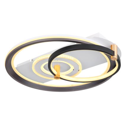 Globo 48459-46 - Димируемо LED таванно осветително тяло ANI LED/46W/230V 2700-6000K 48x52 cm + дистанционно управление