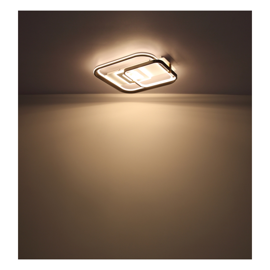 Globo 48459-48 - Димируемо LED таванно осветително тяло ANI LED/48W/230V 2700-6000K 48x52 cm + дистанционно управление