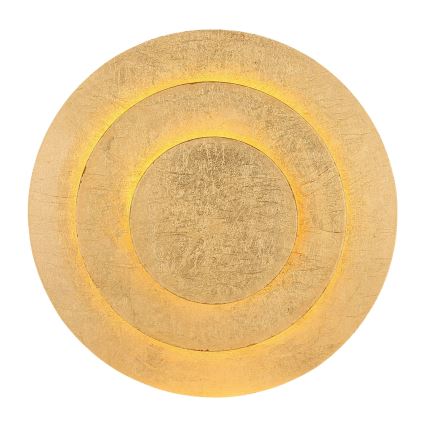 Globo - LED таванен плафон, 18 W, 230 V, 3000 K, Ø 18 см, златист