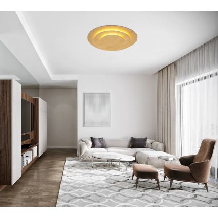 Globo - LED таванно осветително тяло LED/40W/230V 3000K Ø49 cm, златисто