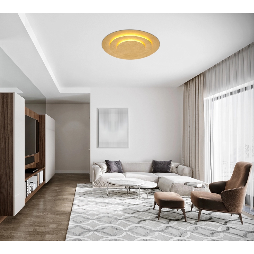 Globo - LED таванно осветително тяло LED/40W/230V 3000K Ø49 cm, златисто