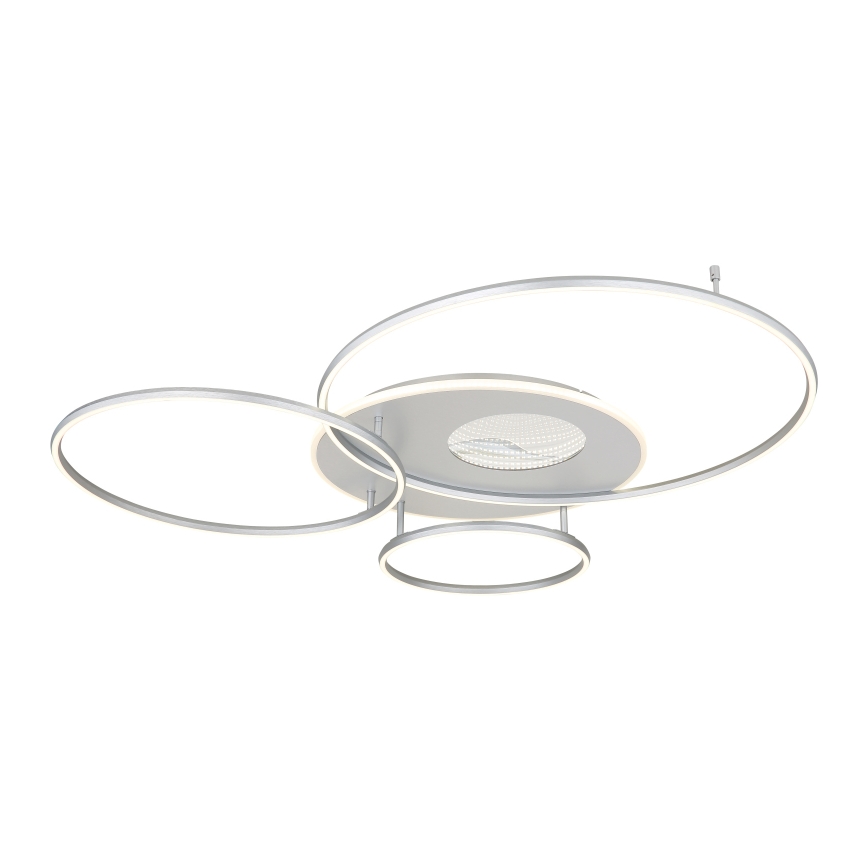 Globo - Димируемо LED таванно осветително тяло LED/70W/230V 2700-6500K матов хром + дистанционно управление