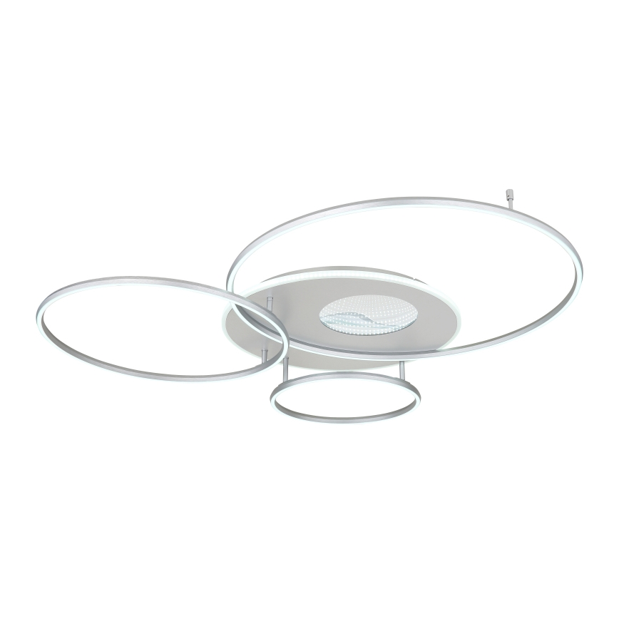 Globo - Димируемо LED таванно осветително тяло LED/70W/230V 2700-6500K матов хром + дистанционно управление