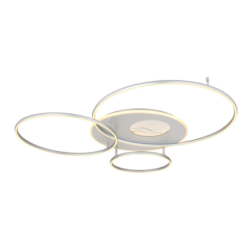 Globo - LED регулируемо таванно осветително тяло LED/70W/230V 2700-6500K мат хром + дистанционно управление