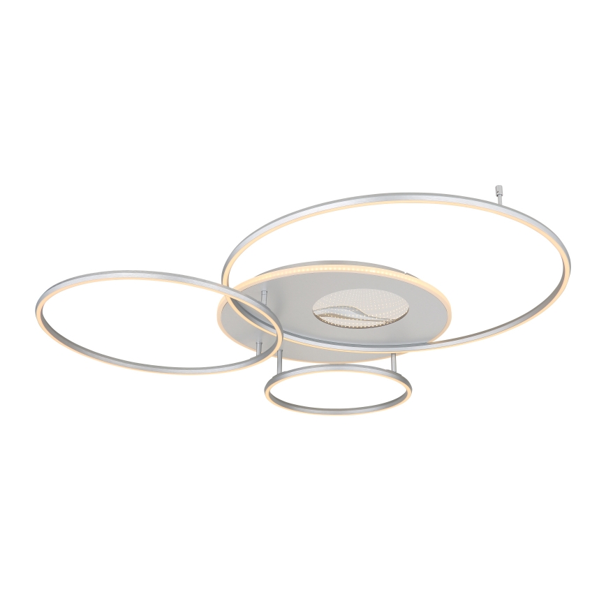 Globo - LED регулируемо таванно осветително тяло LED/70W/230V 2700-6500K мат хром + дистанционно управление