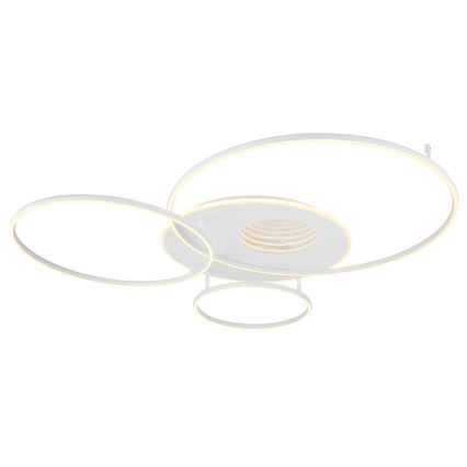 Globo - LED димируемо таванно осветително тяло LED/70W/230V 2700-6500K 105x26,5 cm бяло + дистанционно управление