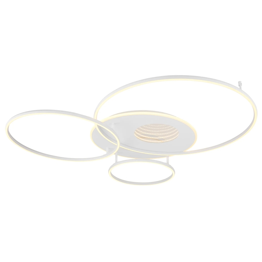 Globo - LED димируемо таванно осветително тяло LED/70W/230V 2700-6500K 105x26,5 cm бяло + дистанционно управление