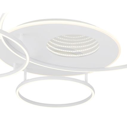 Globo - LED димируемо таванно осветително тяло LED/70W/230V 2700-6500K 105x26,5 cm бяло + дистанционно управление