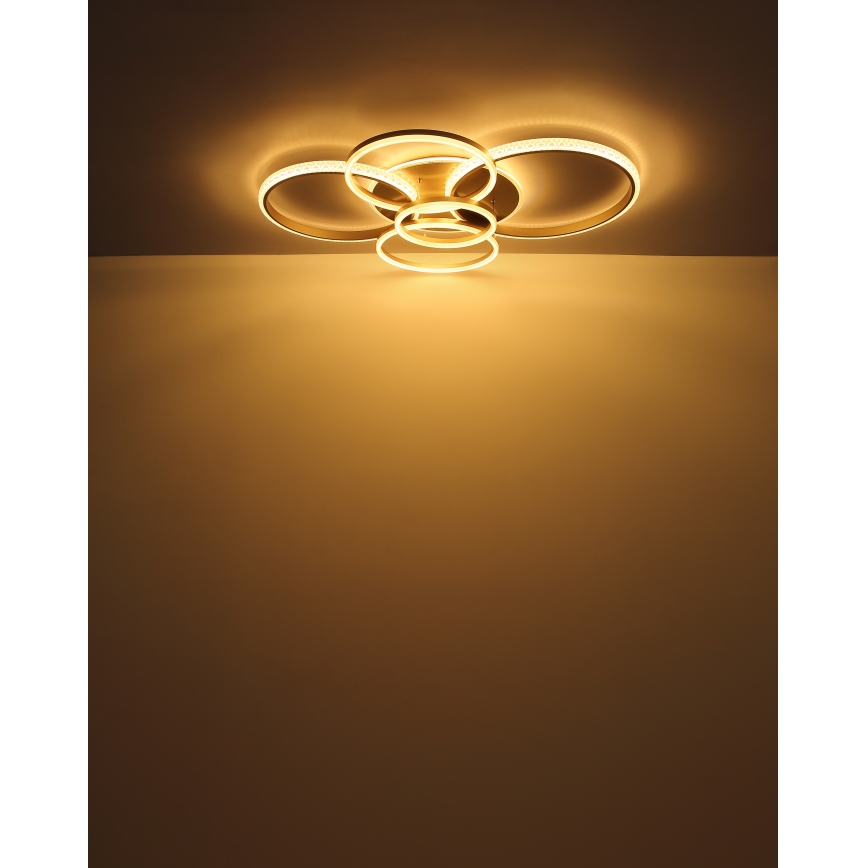 Globo - LED Плафониера LED/70W/230V 3000K 88x110 см бежов