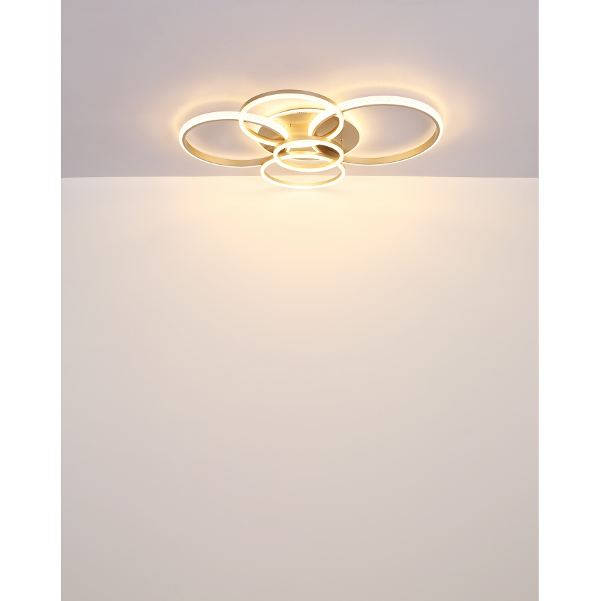 Globo - LED Плафониера LED/70W/230V 3000K 88x110 см бежов